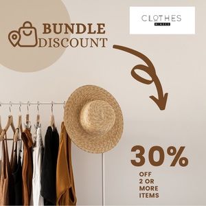 Bundle Discount!!!  30% off
